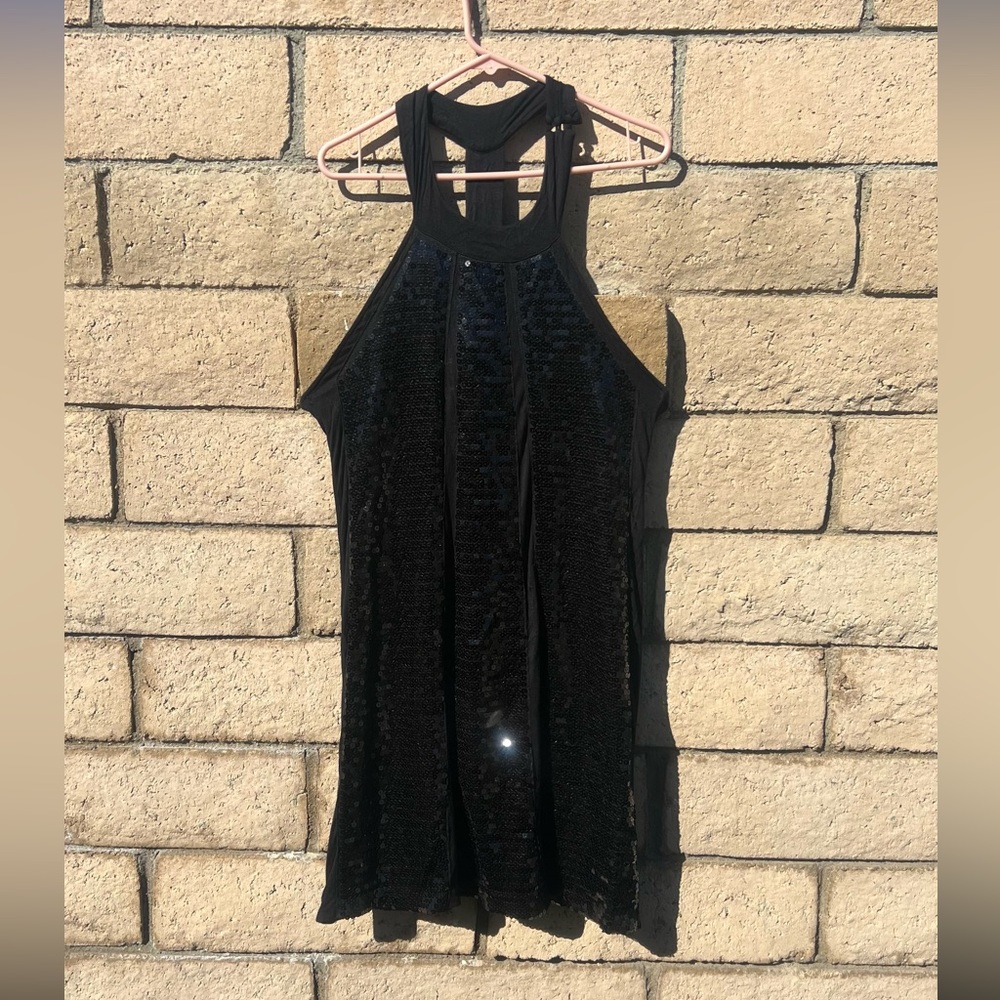 Unknown brand, cute sequin black LBD